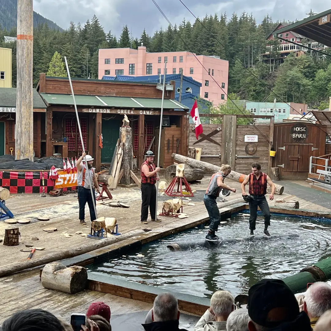 Great Alaskan Lumberjack Show & Ketchikan Harbor Haus