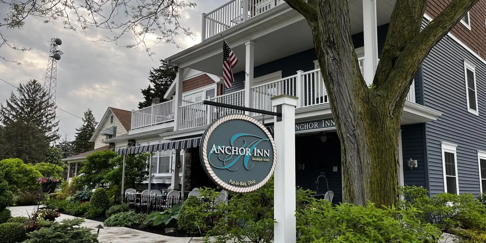 Охайо — кадър от щата; снимка на Anchor Inn Boutique Hotel предстои