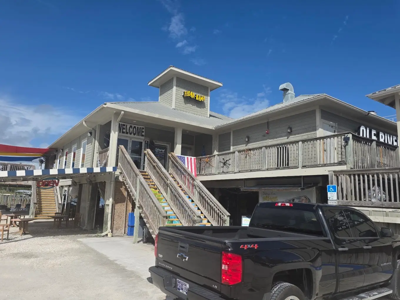 Flora-Bama Ole River Grill — Work and Travel employer in Pensacola, Florida