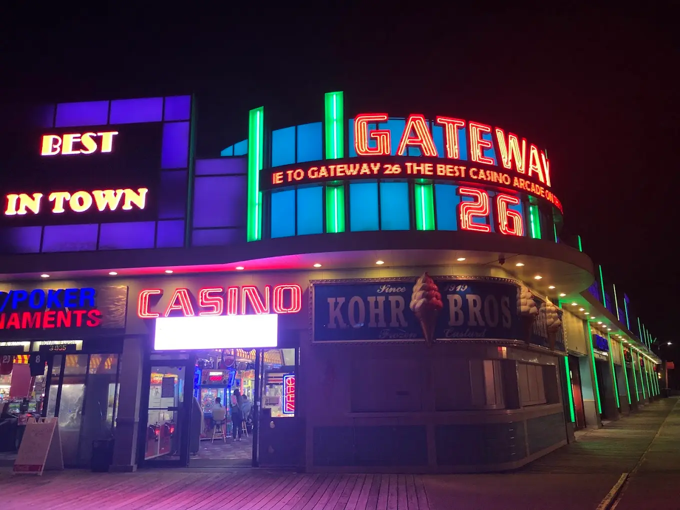 Gateway 26 Casino Arcade — Work and Travel employer in North Wildwood, New Jersey