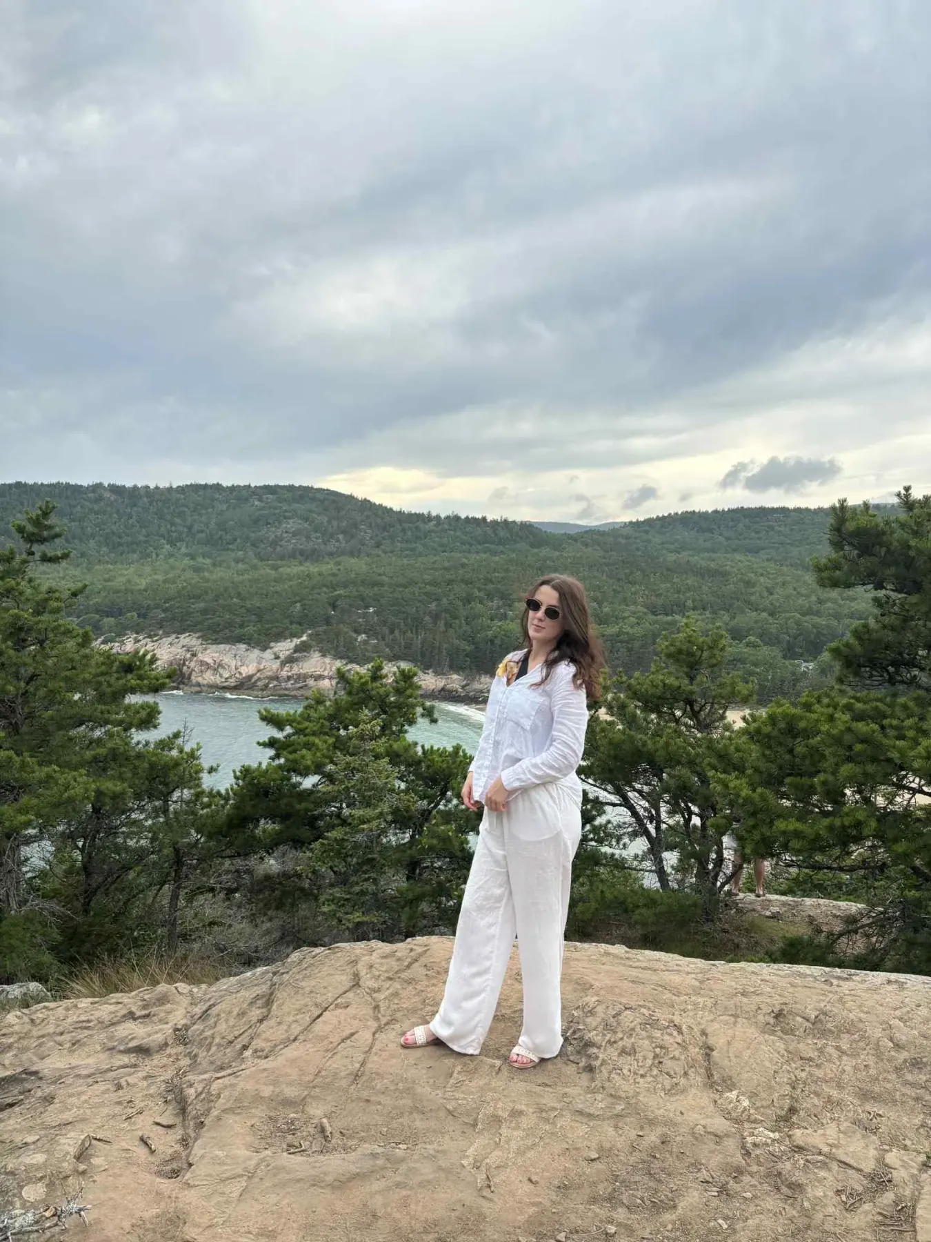 Адела Врапи по време на Work and Travel в Maine