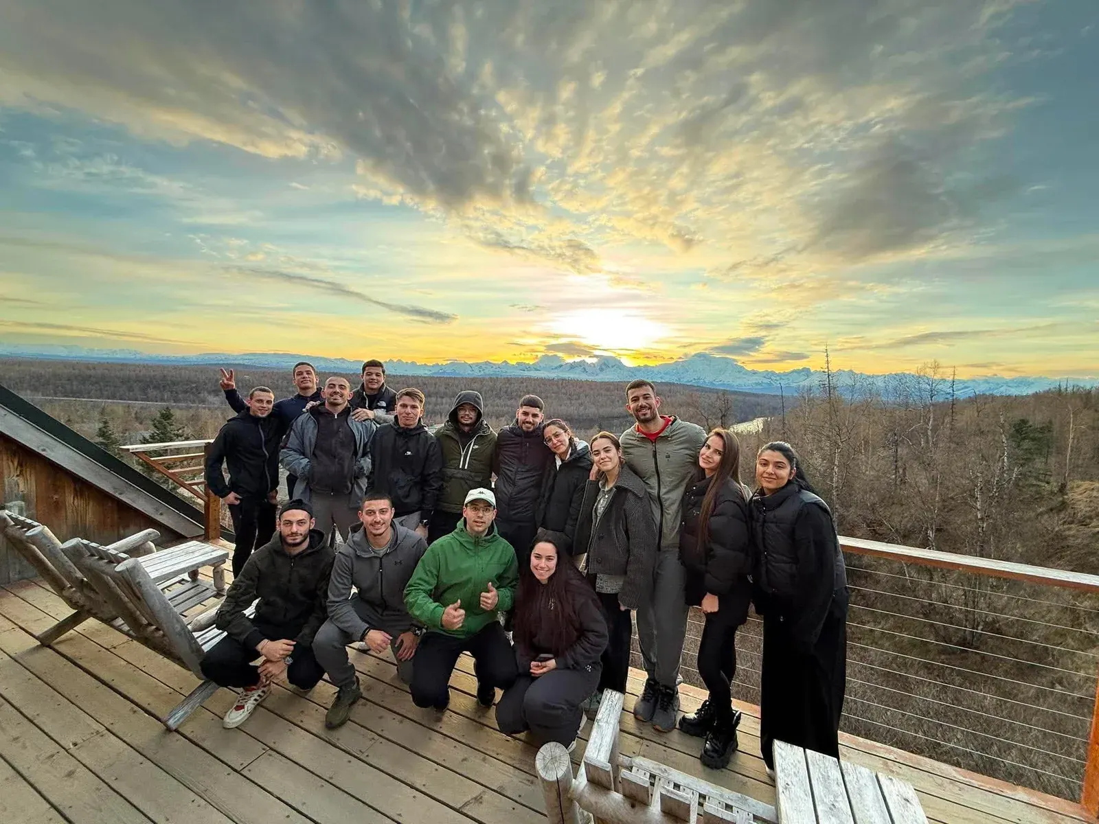 Александра Дойчева по време на Work and Travel в Alaska