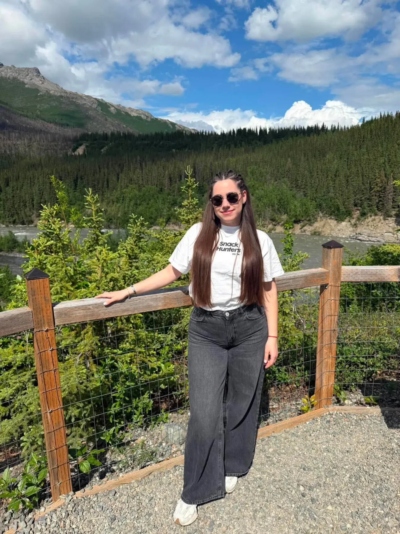 Спомен от лятото на Александра Дойчева в Alaska