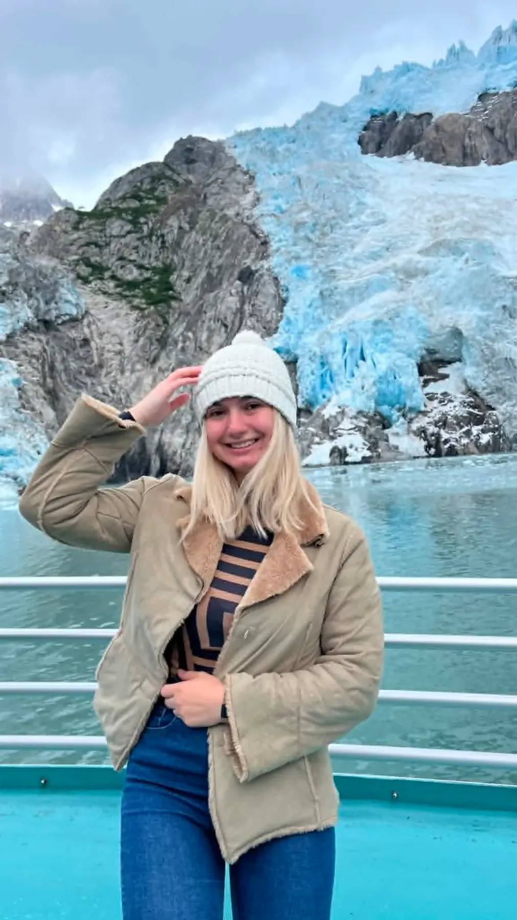 Спомен от лятото на Александра Попова в Alaska