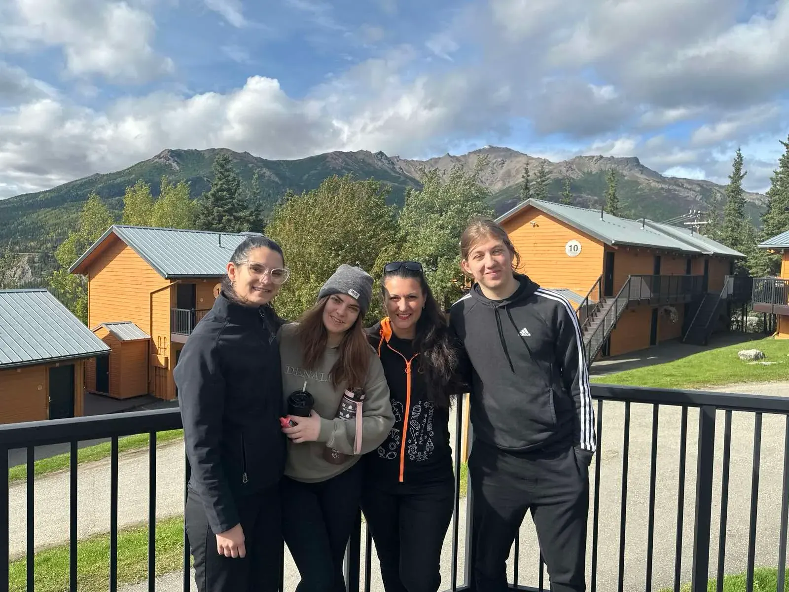 Александрина Енчева по време на Work and Travel в Alaska