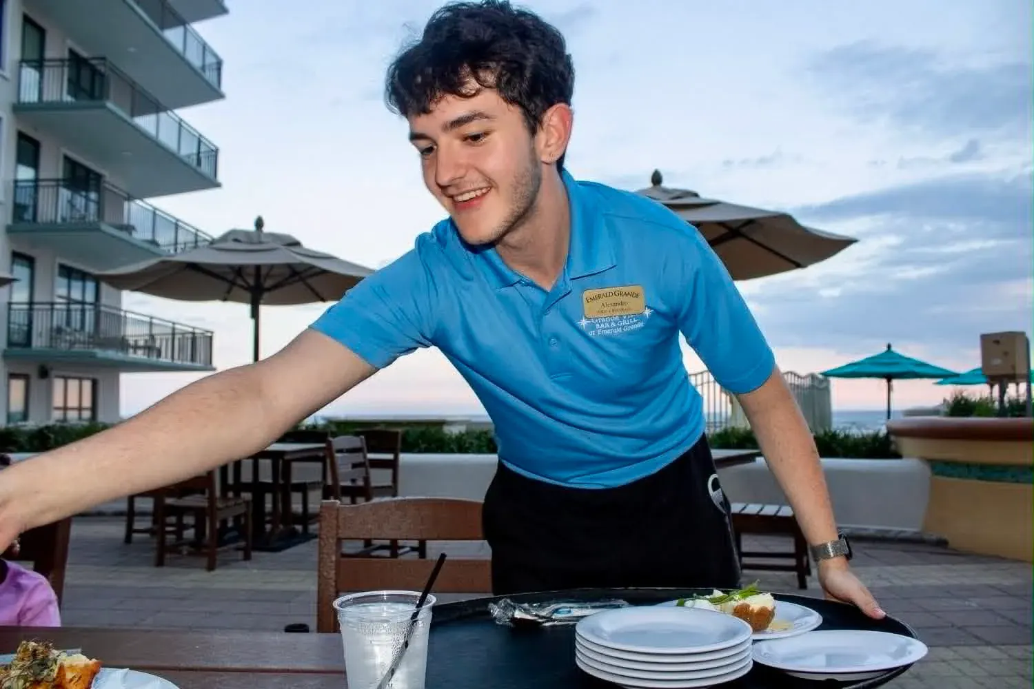 Alesandro Miloshevikj по време на Work and Travel в Florida