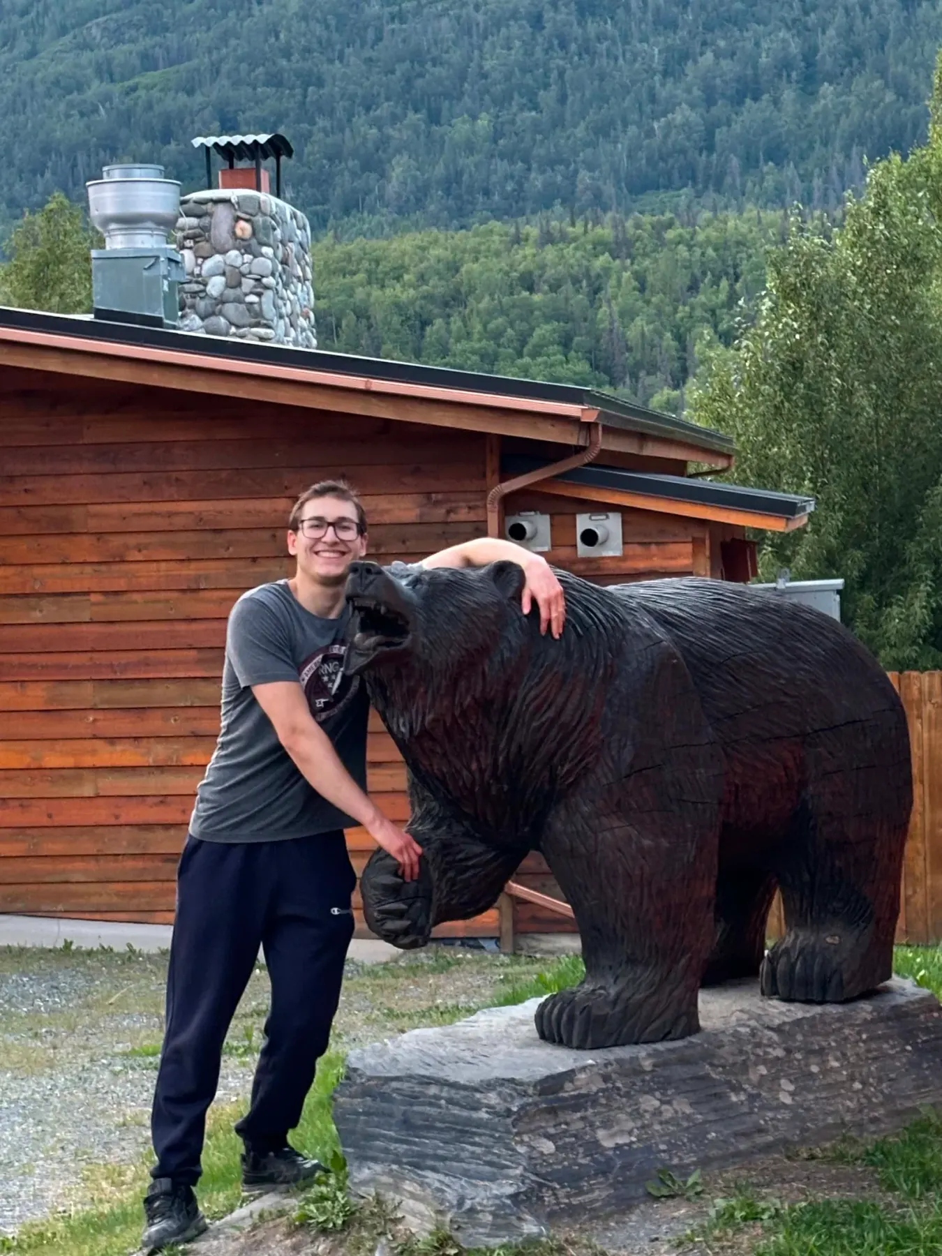 Спомен от лятото на Берк Ибраим в Alaska