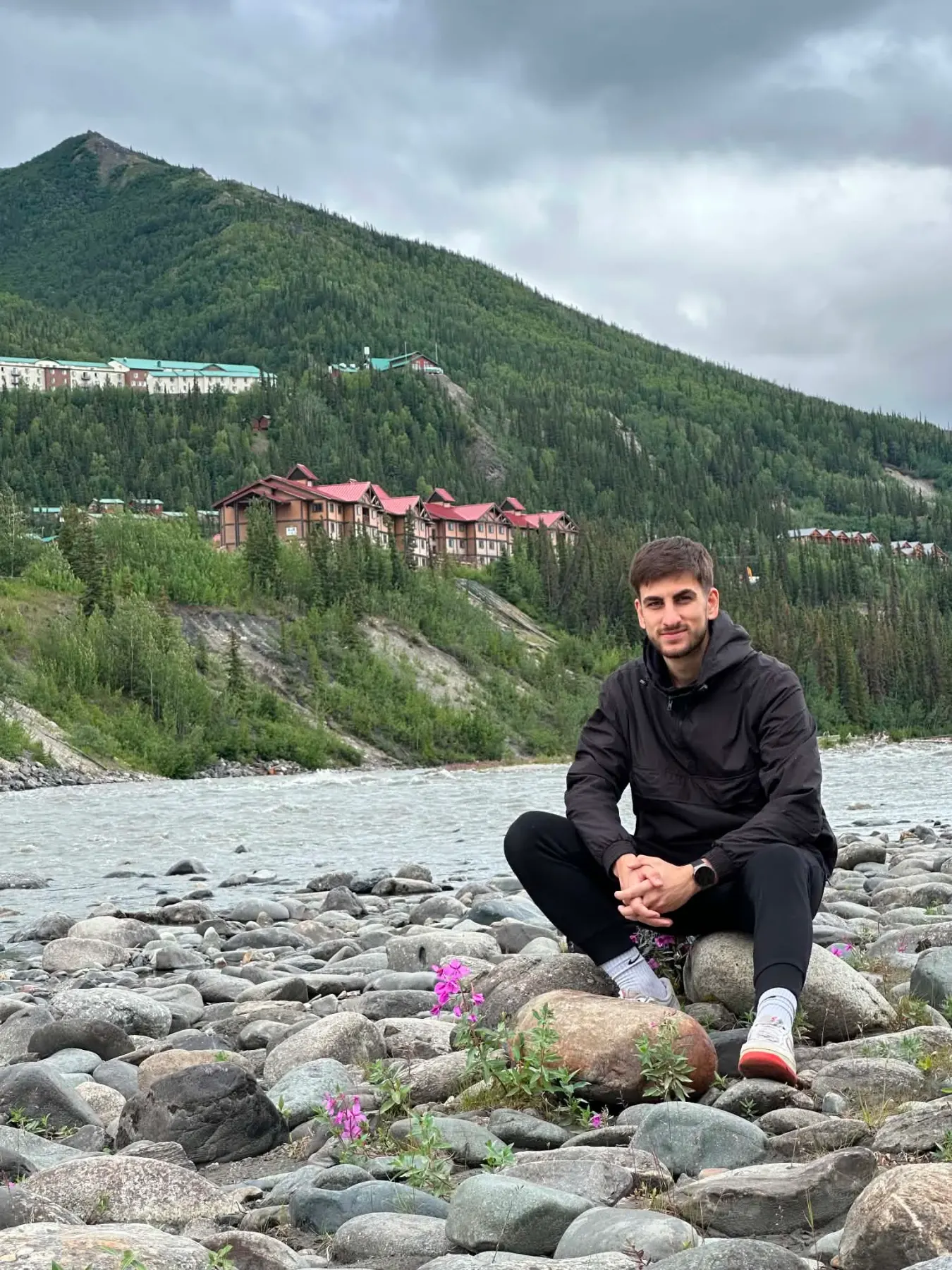 Десислав Пенев по време на Work and Travel в Alaska