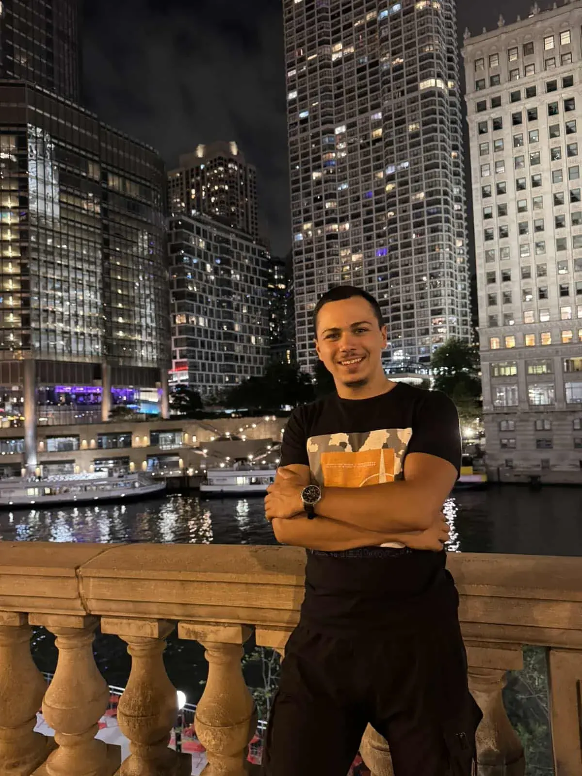 Ивайло Нейков по време на Work and Travel в Michigan