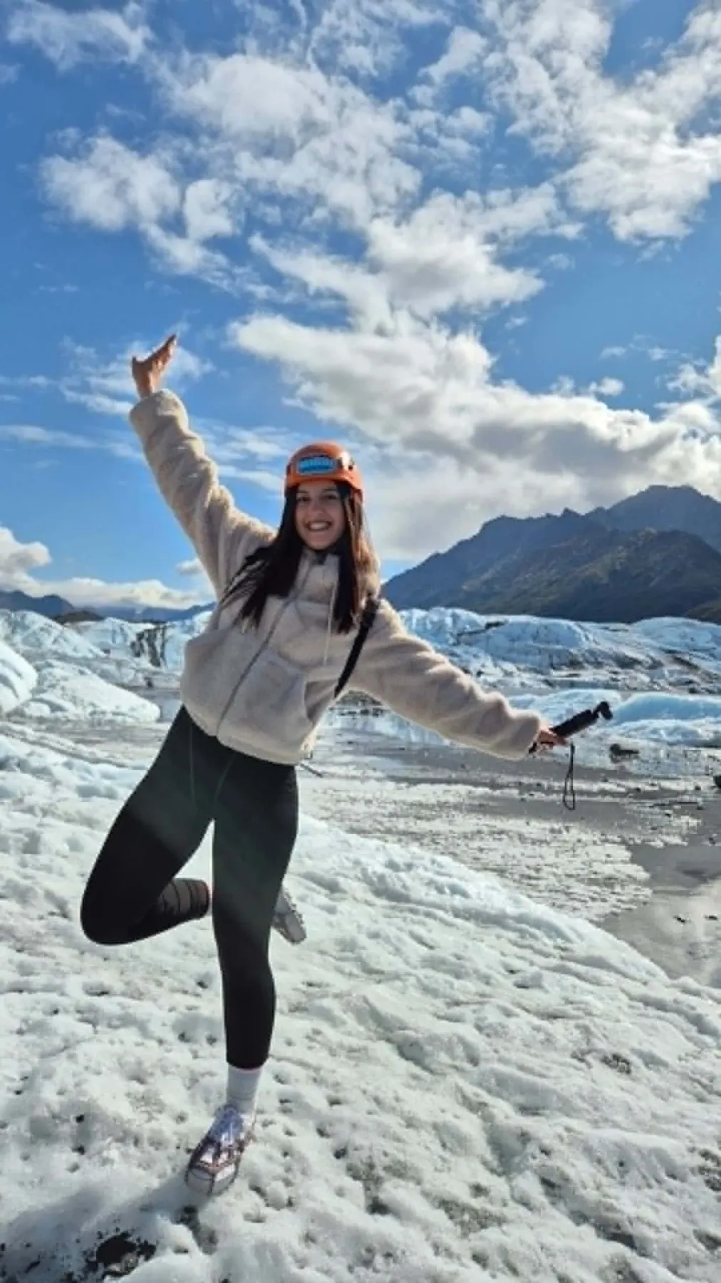 Мария Йорданова по време на Work and Travel в Alaska