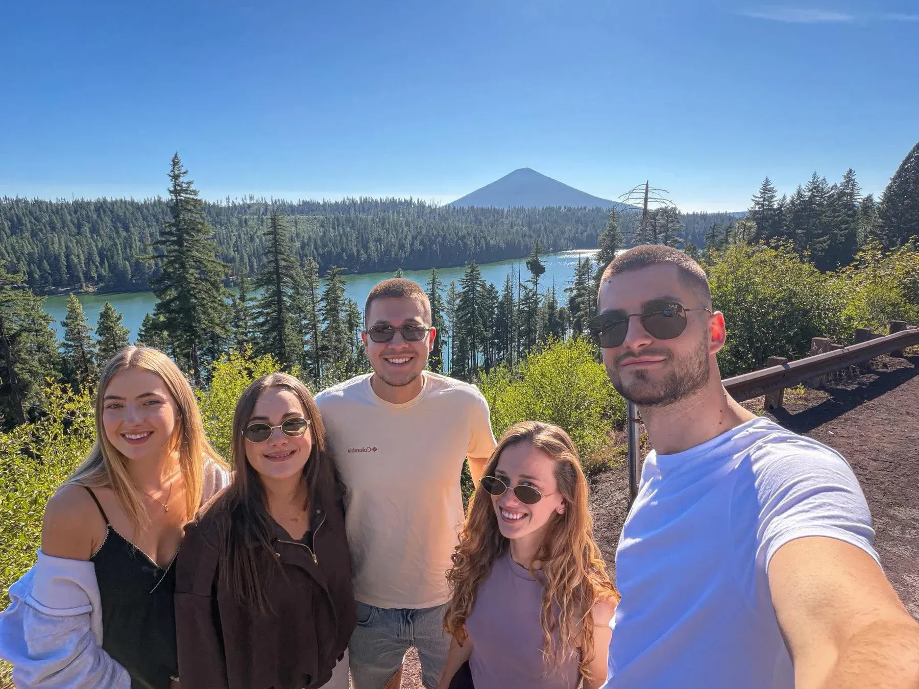 Martin Ivanov по време на Work and Travel в Oregon