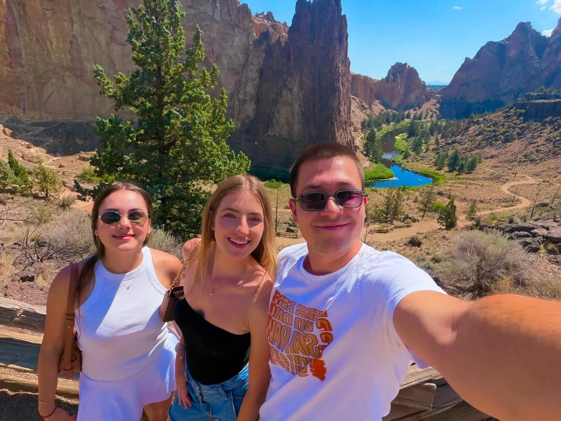 Martin Ivanov по време на Work and Travel в Oregon