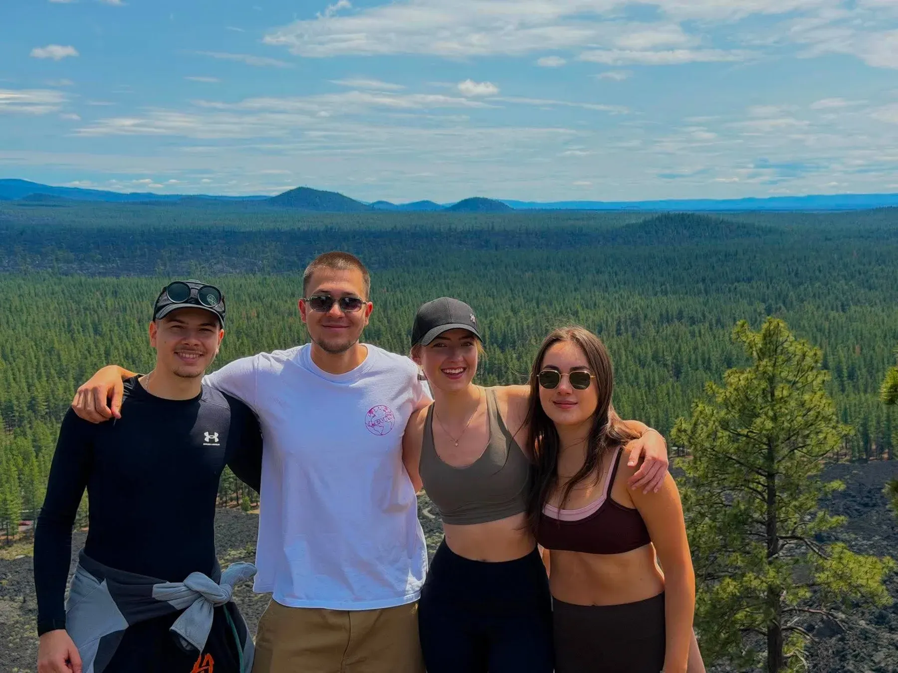 Martin Ivanov по време на Work and Travel в Oregon