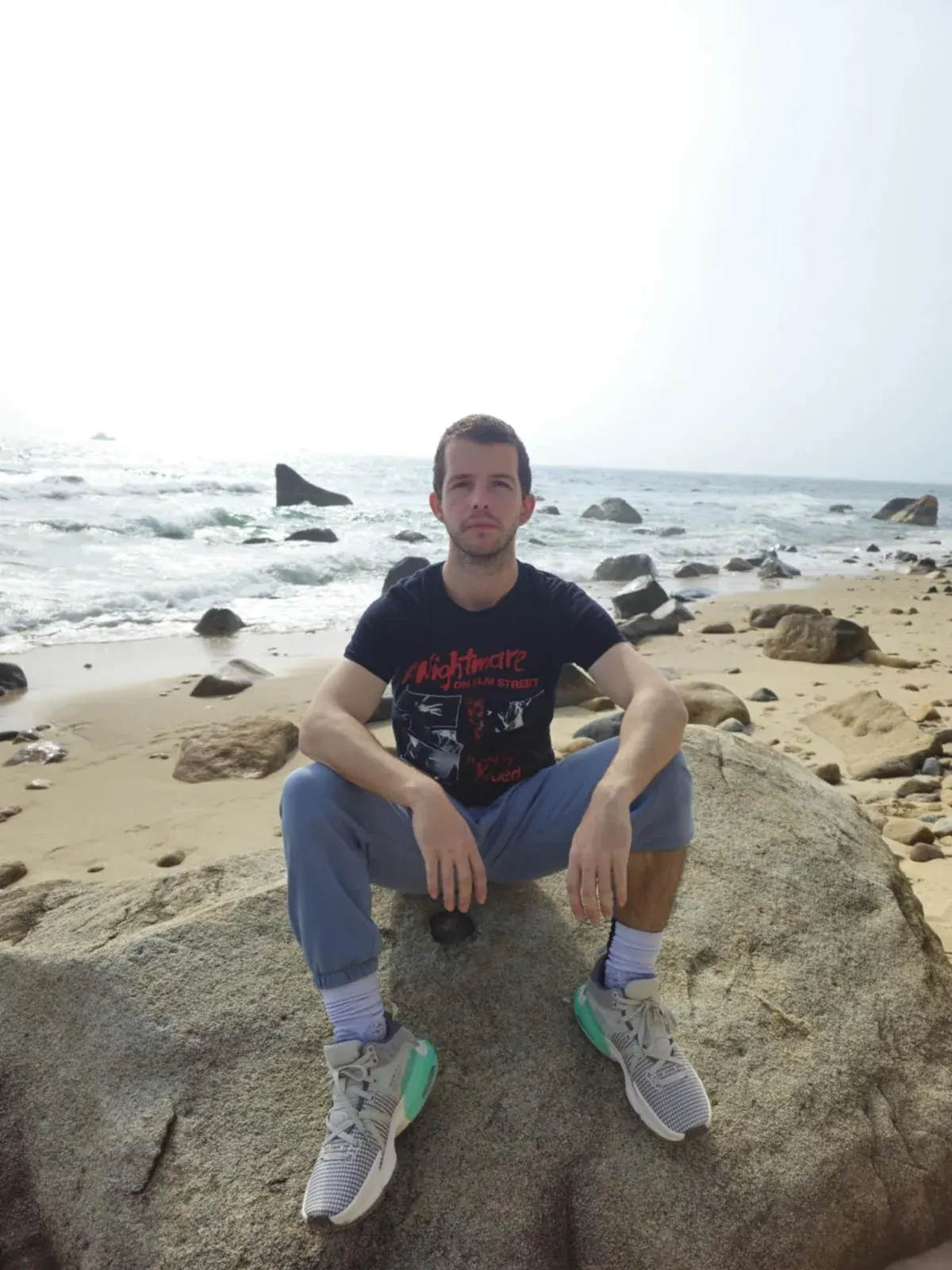 Мартин Симеонов по време на Work and Travel в Massachusetts