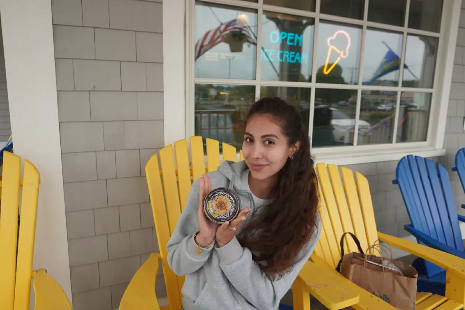 Meri Armanovna Petrosyan по време на Work and Travel в Massachusetts