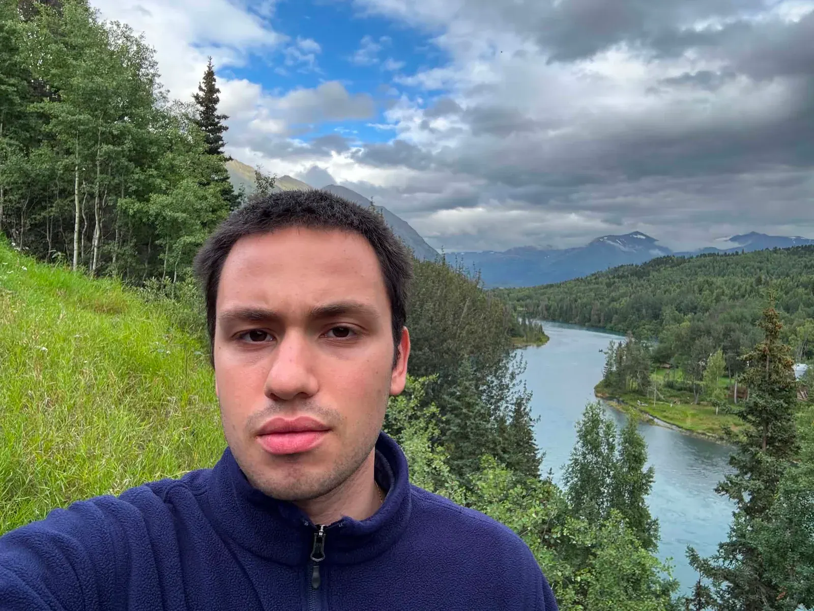 Спомен от лятото на Милен Николов в Alaska