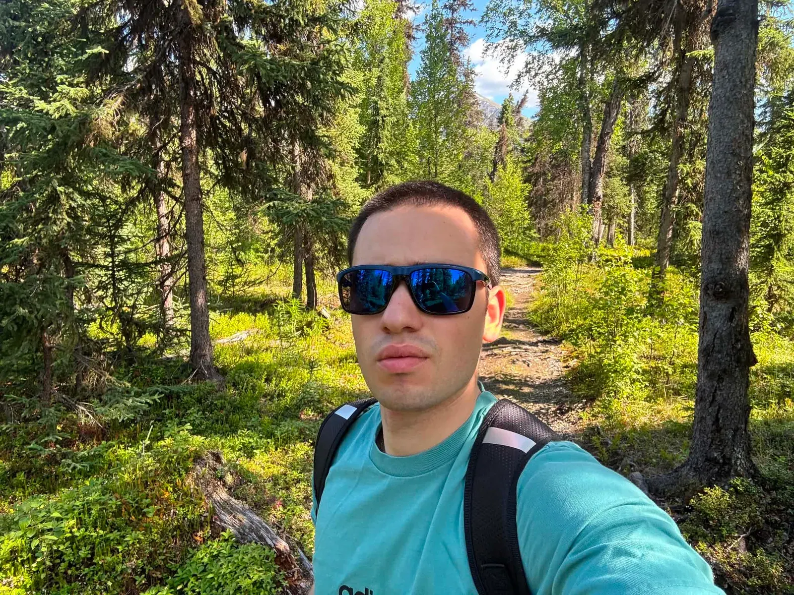 Спомен от лятото на Милен Николов в Alaska
