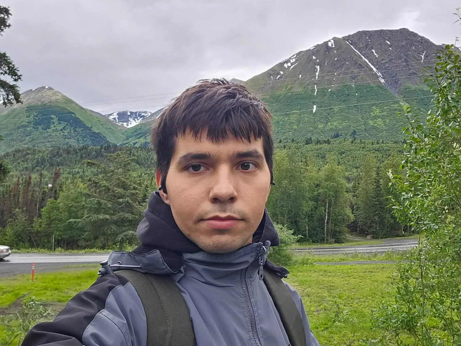 Никола Тодоров по време на Work and Travel в Alaska