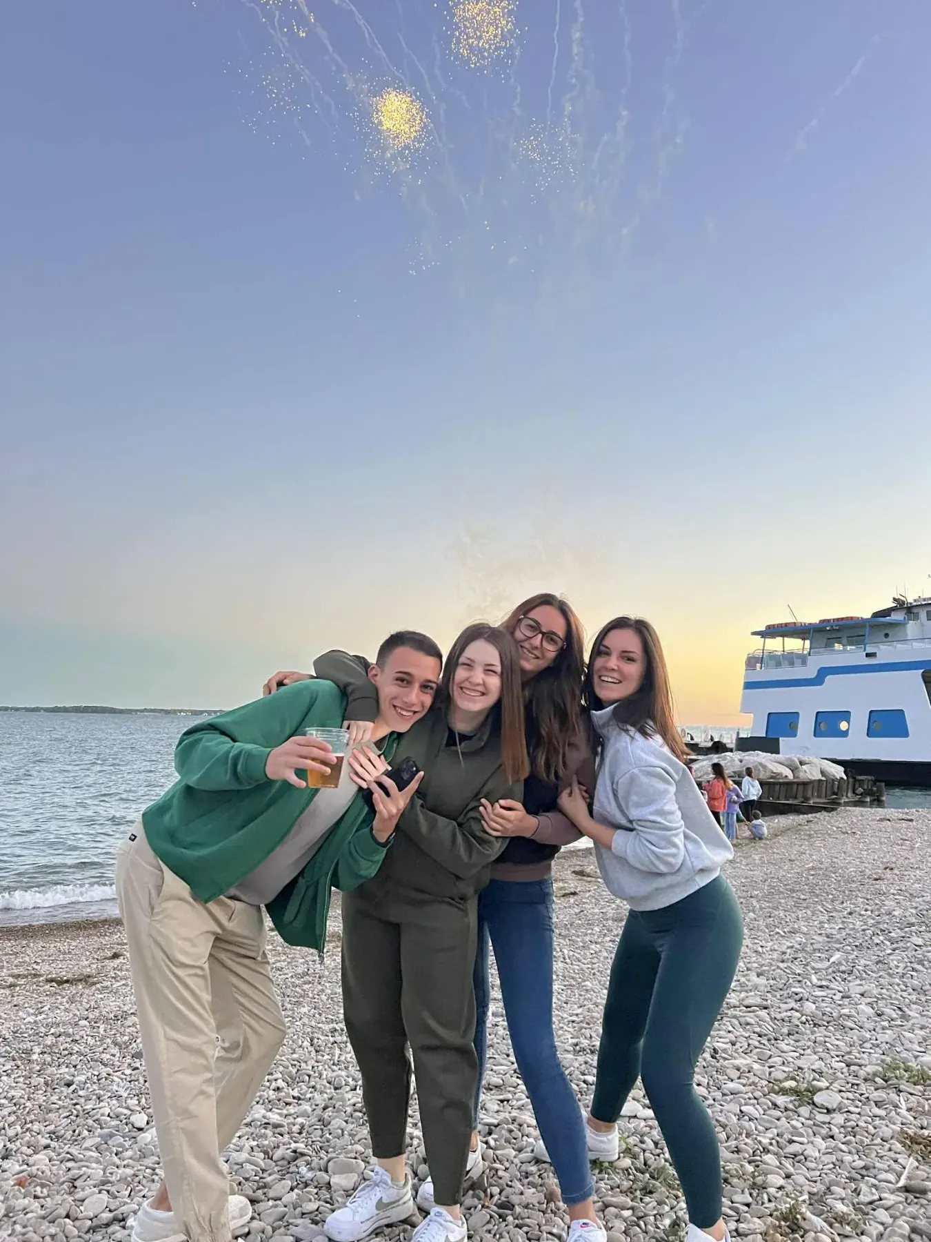 Петя Дитова по време на Work and Travel в Ohio