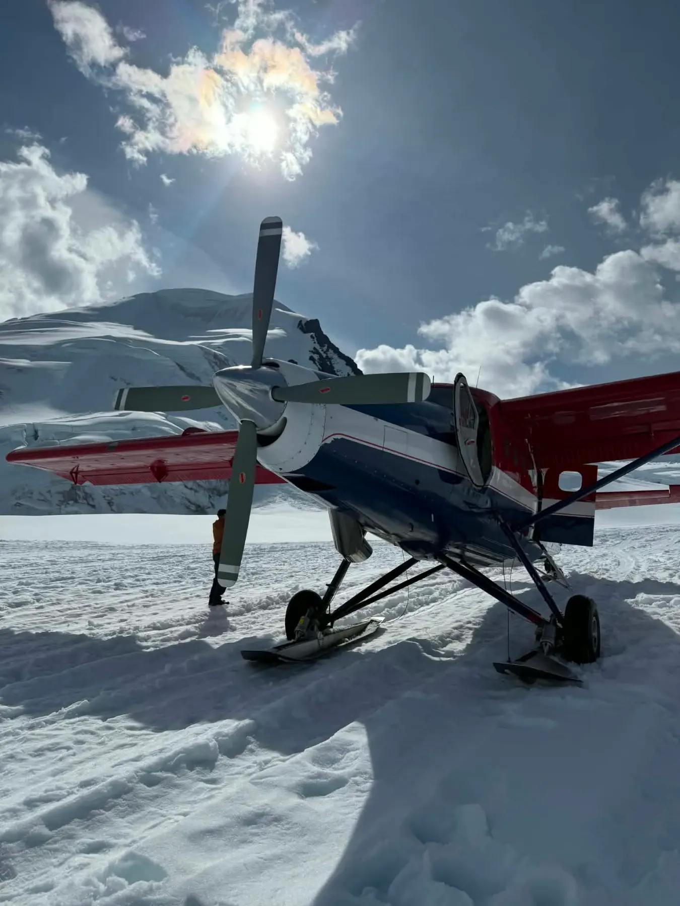 Преслав Милчев по време на Work and Travel в Alaska