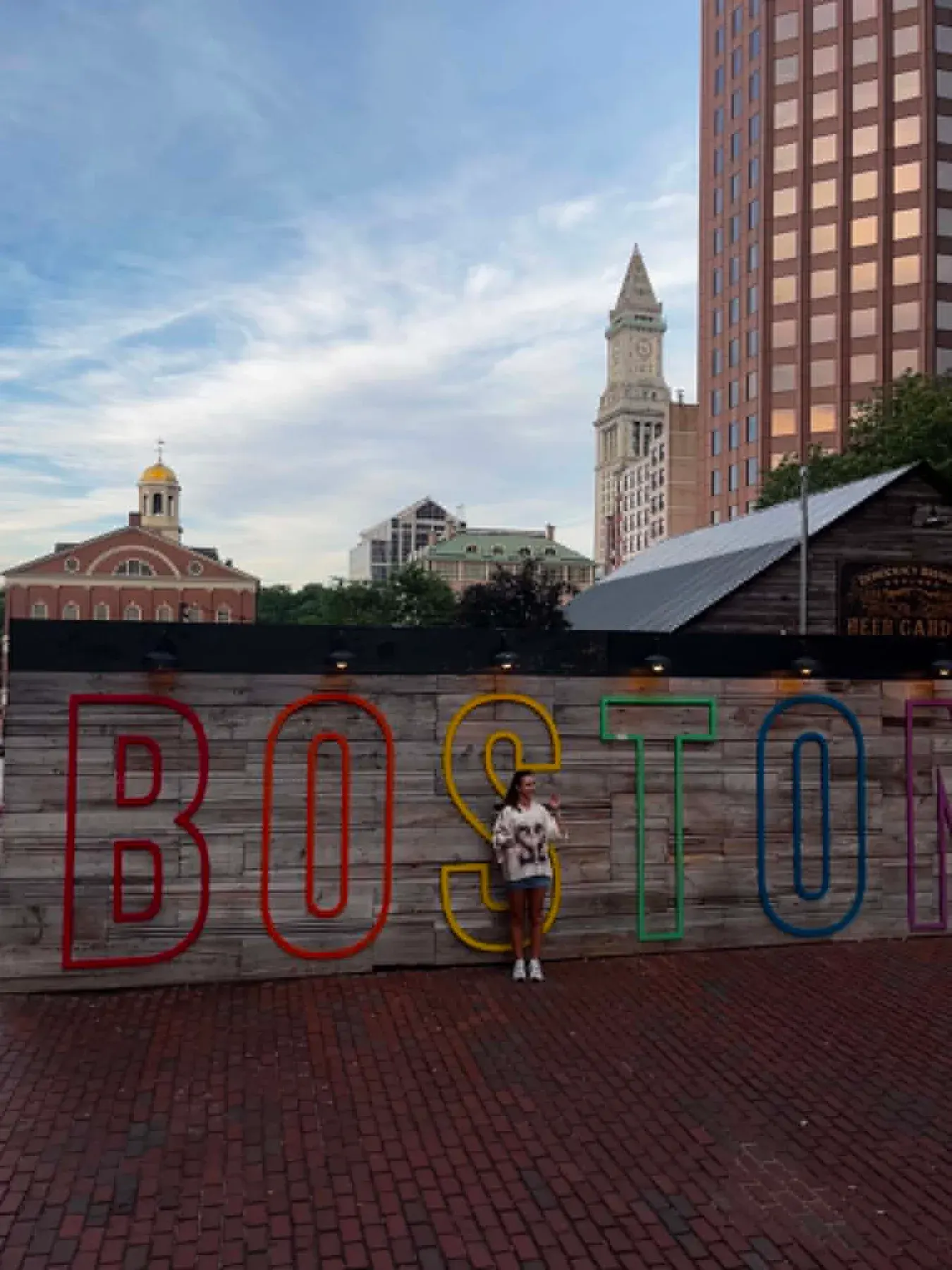 Radostina Shopova по време на Work and Travel в Massachusetts