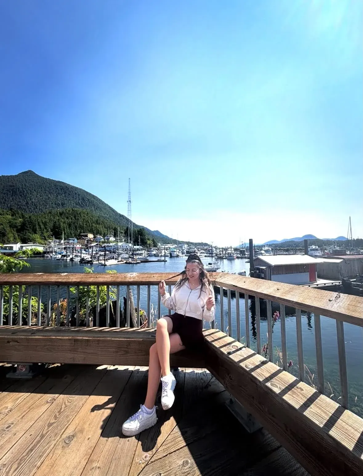 Спомен от лятото на Теодора Александрова в Alaska