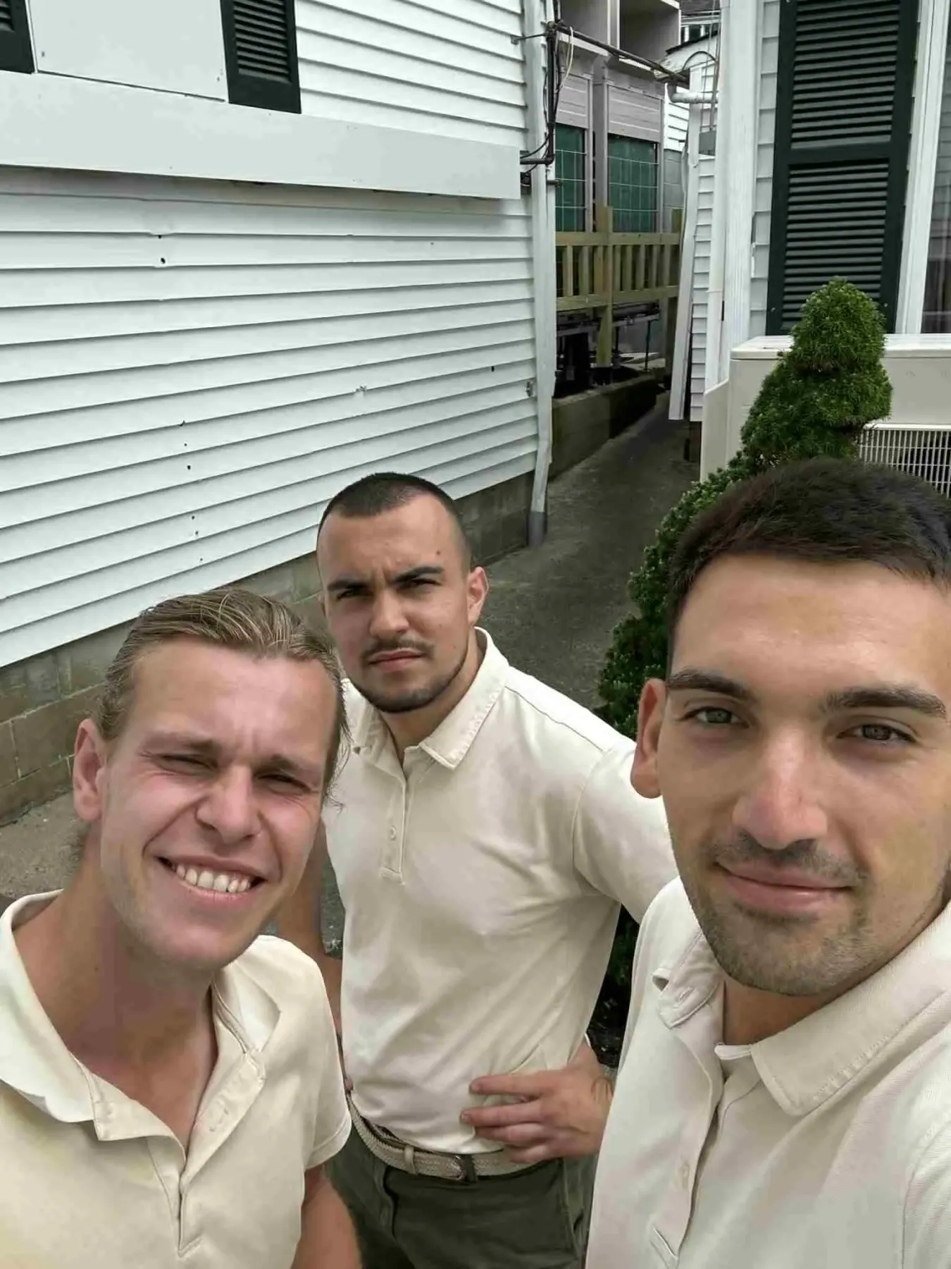 Владимир Цветков по време на Work and Travel в Massachusetts